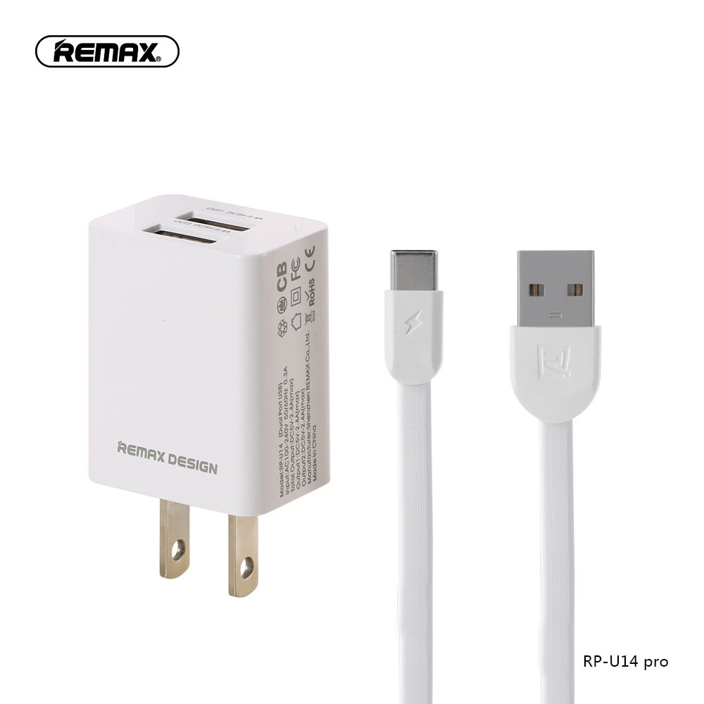 Remax-24A-Dual-USB-Fast-Charging-USB-Charger-Adapter-with-Type-C-Micro-USB-Data-Cable-For-Huawei-P30-1639160