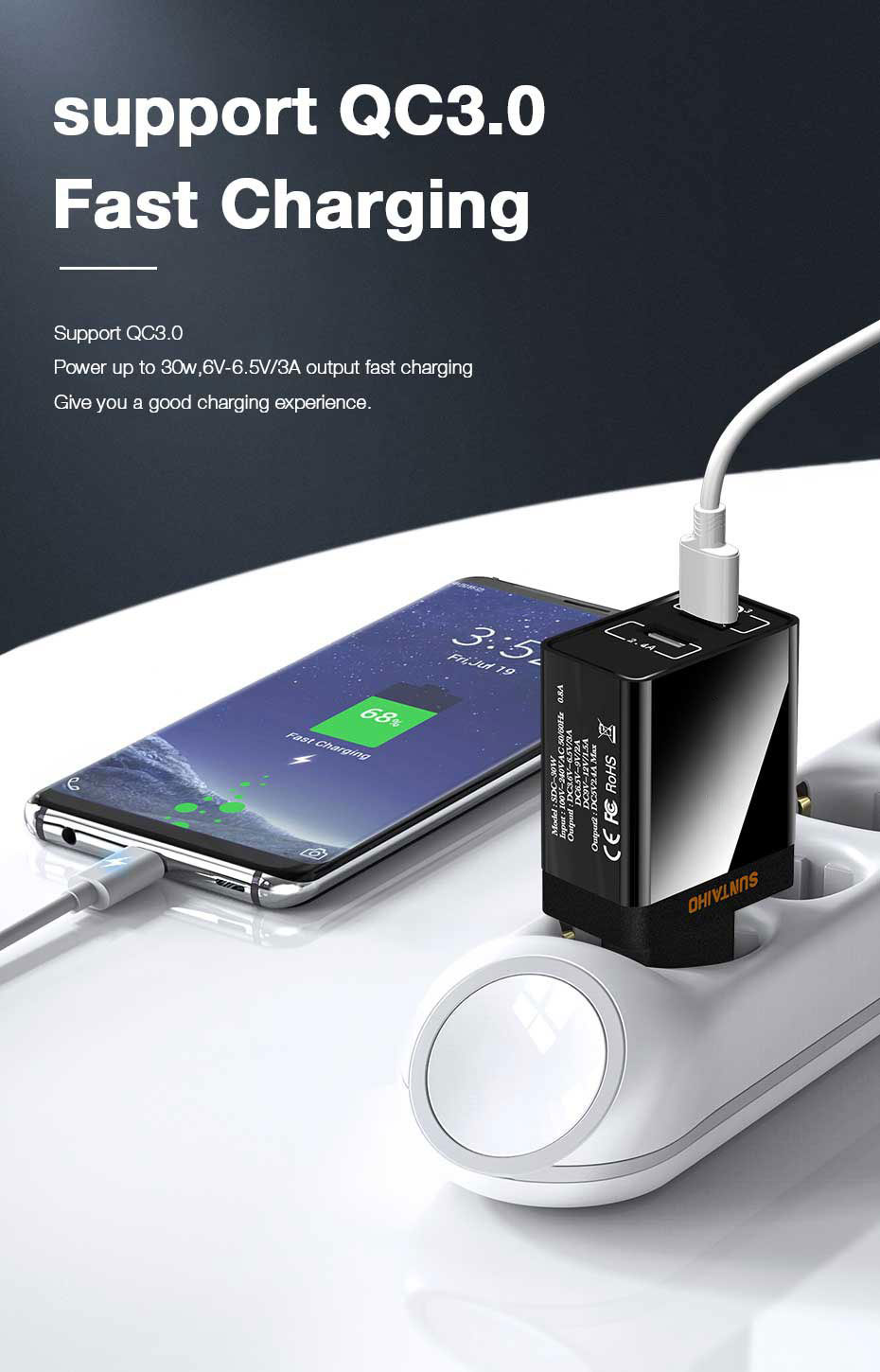 Suntaiho-USB-Charger-30W-QC-30-Universal-Wall-Adapter-Dual-USB-Charger-Fast-Charging-For-iPhone-XS-1-1699509