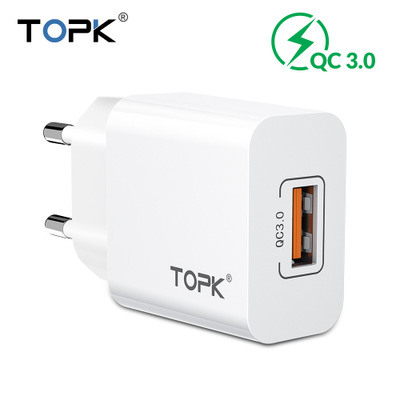 TOPK-18W-QC30-Fast-Charging-USB-Charger-Adapter-For-iPhone-11-Pro-Huawei-P30-Pro-Mate-30-9Pro-S10-No-1570190