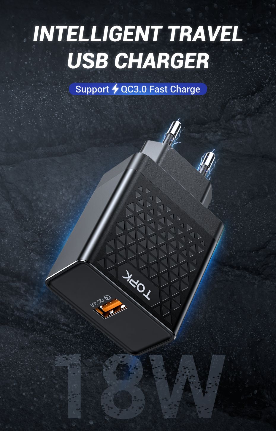 TOPK-18W-QC30-Fast-Charging-USB-Charger-For-iPhone-8-Plus-XS-11-Pro-Huawei-P30-Pro-Mate-30-Mi9-9-Pro-1590236