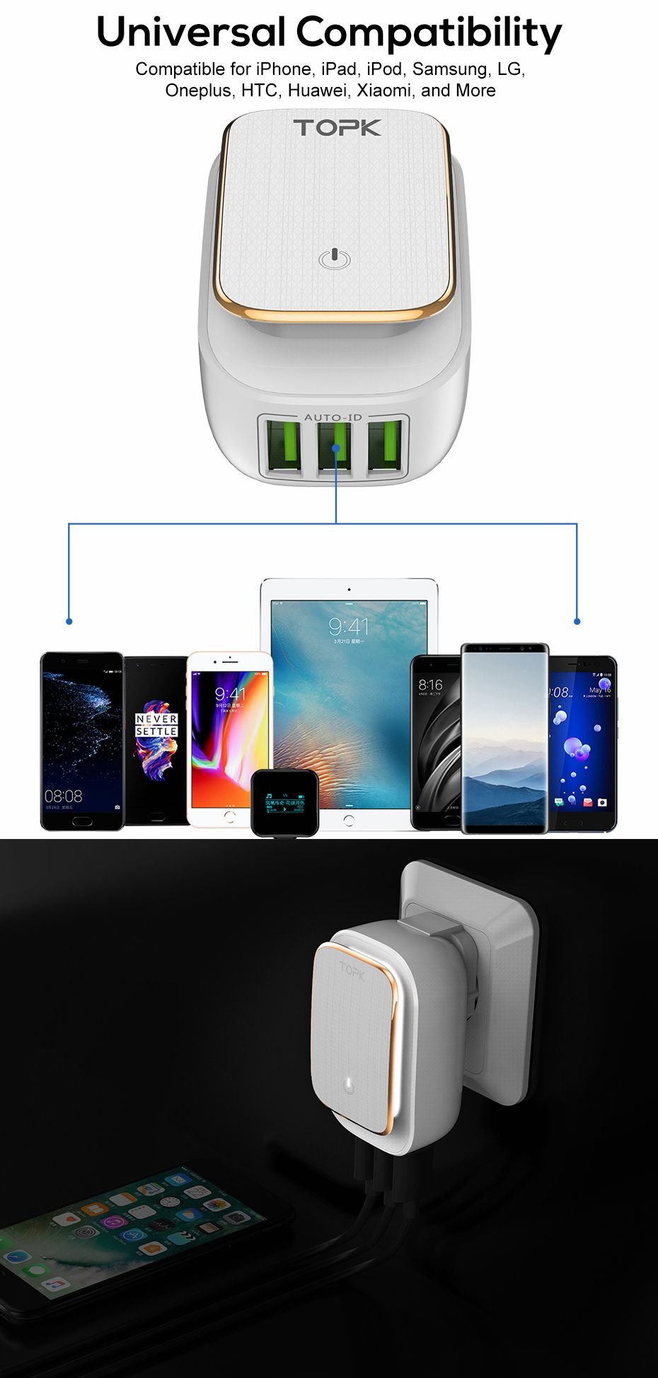 TOPK-34A-3-Ports-Auto-ID-USB-Travel-Wall-Charger-Adapter-With-Touch-LED-Lamp-US-UK-AU-EU-Plug-1384644