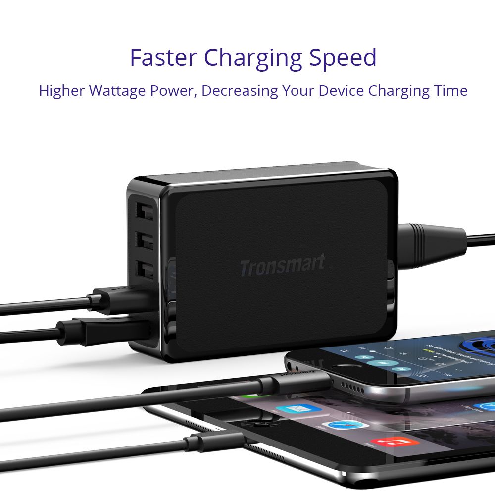 Tronsmart-U5P-5-Port-USB-Charger-Quick-USB-Charger-60W-USB-C-Power-Delivery-Desktop-Charger-for-Sams-1465867