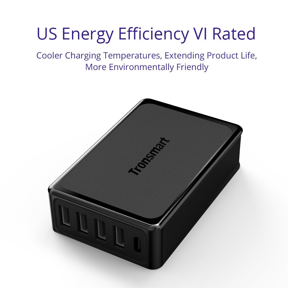 Tronsmart-U5P-5-Port-USB-Charger-Quick-USB-Charger-60W-USB-C-Power-Delivery-Desktop-Charger-for-Sams-1465867