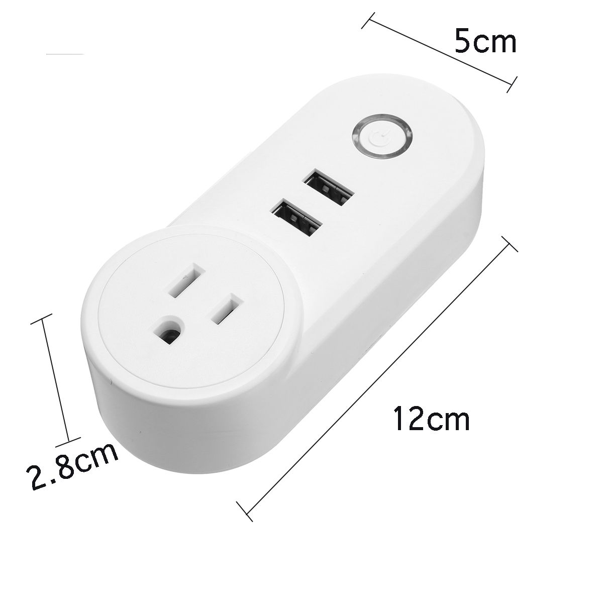 US-Plug-110-230V-1250W-WIFI-Assistant-2-USB-Alexa-Voice-Control-APP-Smart-Socket-Charger-1248003