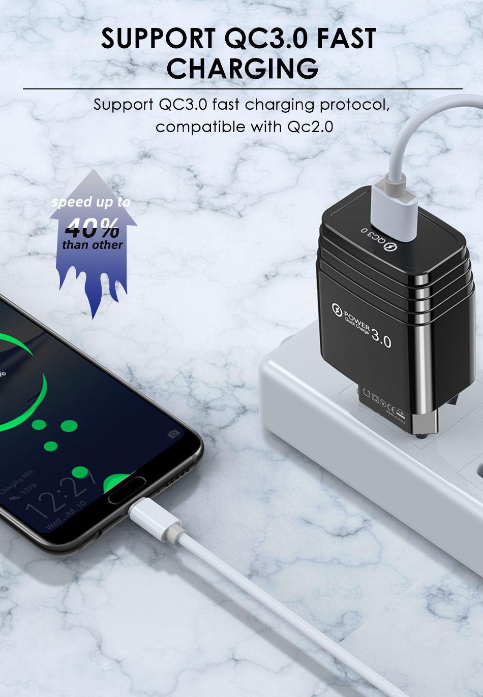 USLION-18W-USB-Charger-QC30-Fast-Charging-Wall-Charger-Adapter-For-iPhone-XS-11Pro-MI10-Note-9S-1699478