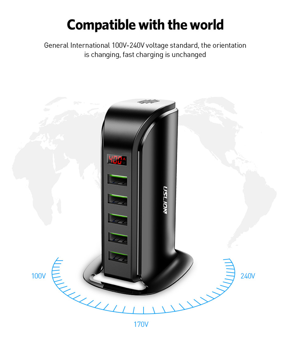 USLION-5-Ports-USB-Charger-Desktop-Charging-Station-QC30-Fast-Charging-LED-Digital-Display-EU-UK-US--1604518