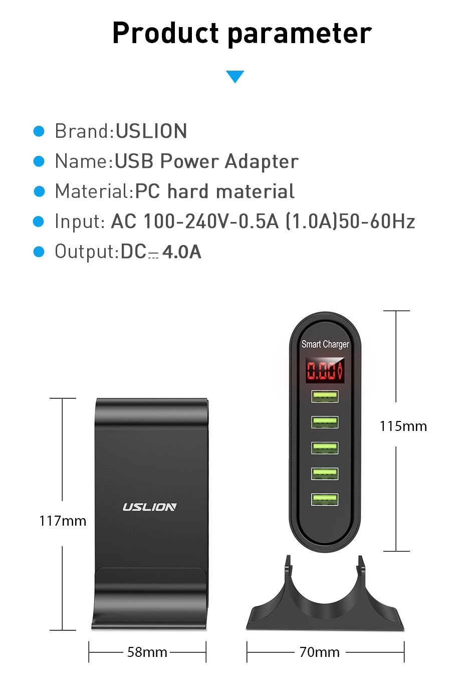 USLION-5V-4A-5-Port-USB-Charger-QC30-Quick-Charge-LED-Digital-Display-Smart-Charger-Desktop-Charging-1729073