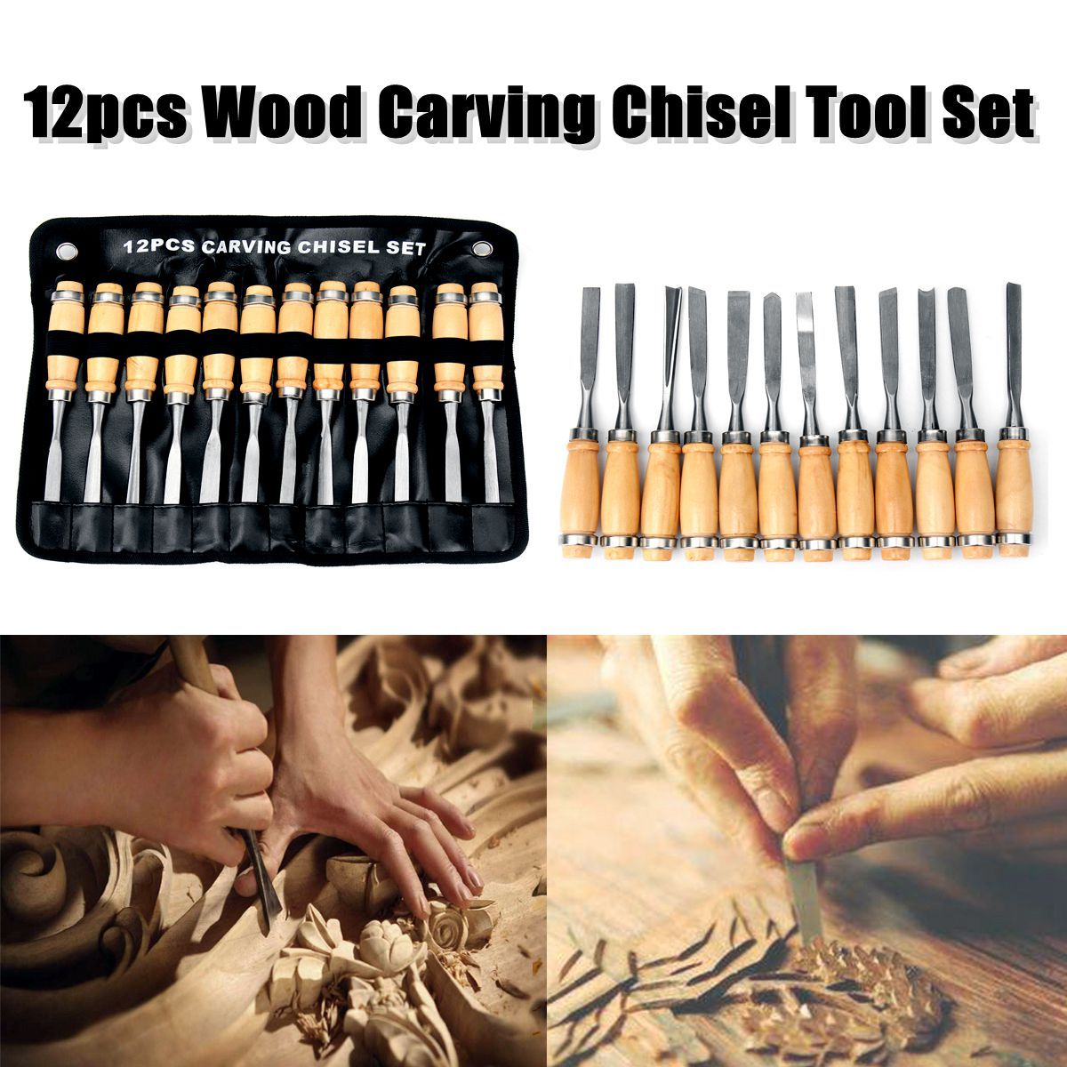 12pcs-Wood-Carving-Hand-Chisel-Tool-Set-Professional-Wood-Working-Gouges-Steel-1188800