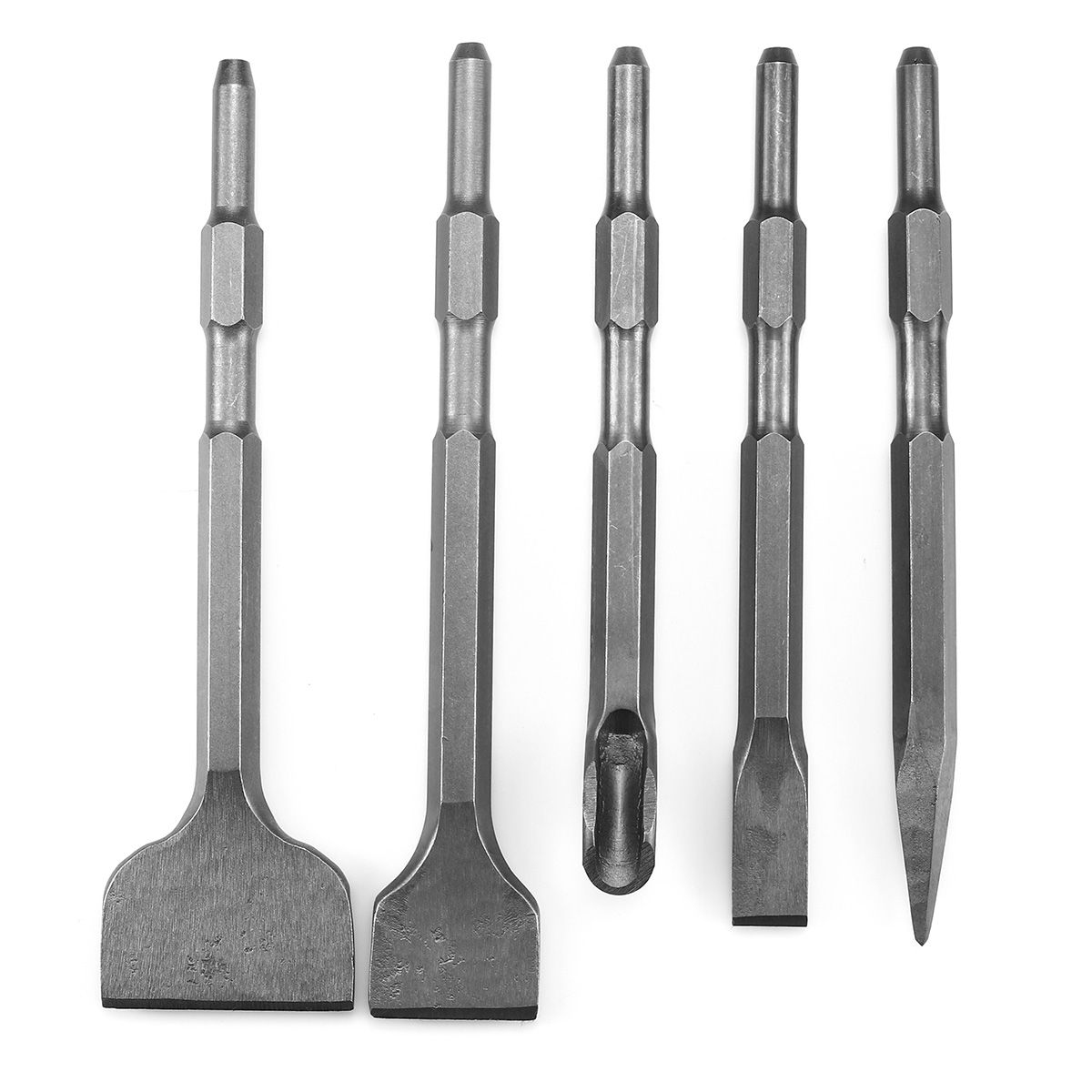 Electric-Hammer-Chisel-Set-Hex-Handle-Point-Groove-Gouge-Flat-Chisel-1680057
