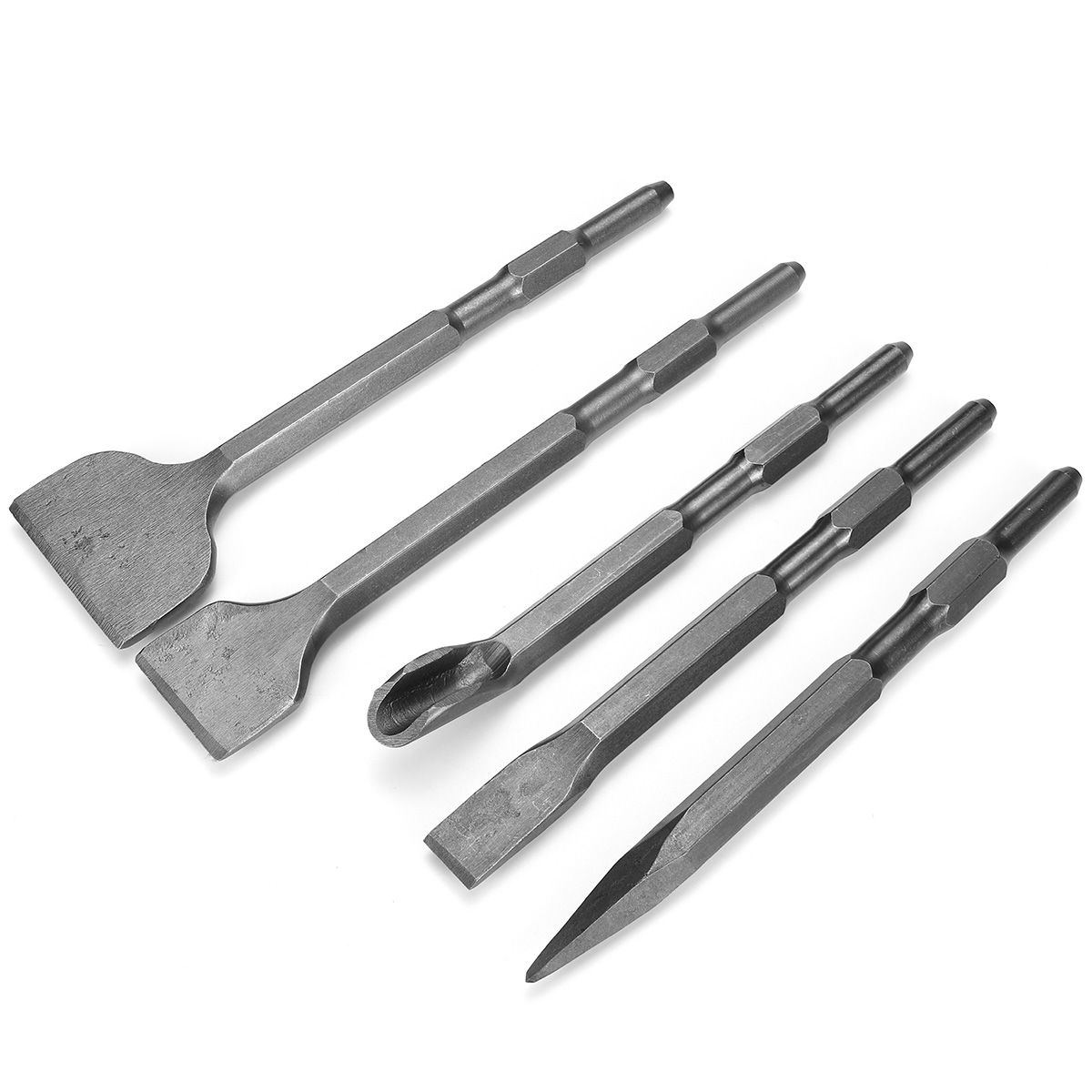 Electric-Hammer-Chisel-Set-Hex-Handle-Point-Groove-Gouge-Flat-Chisel-1680057