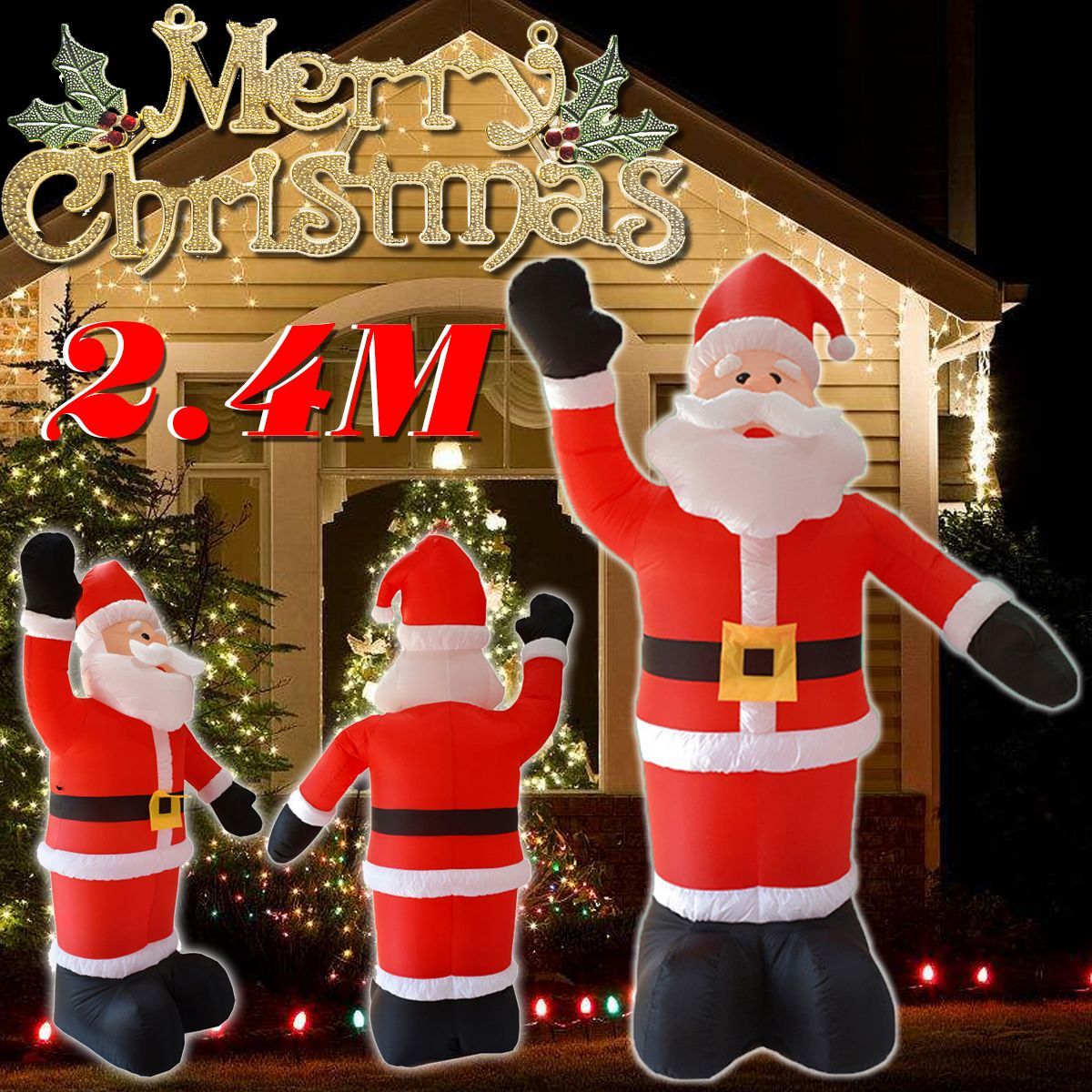 24M-Tall-Inflatable-Santa-Claus-Xmas-Christmas-Decorations-Garden-Outdoor-1573458