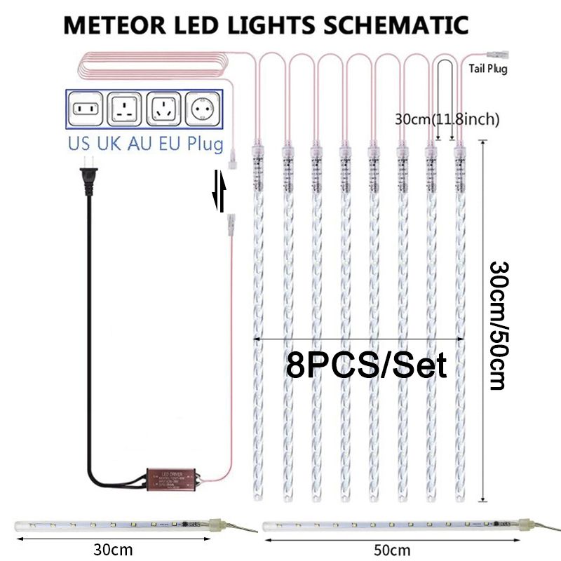 LED-Meteor-Shower-String-Lights-Outdoor-Waterproof-Christmas-Fairy-Decoration-Lights-For-Garden-Stre-1907404