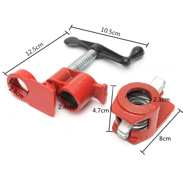 12inch-Wood-Gluing-Pipe-Clamp-Set-Heavy-Duty-Profesional-Wood-Working-Cast-Iron-Carpenters-Clamp-1148378