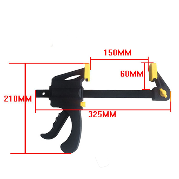 2-Pcs-150mm-6-Inch-Quick-Grip-Mini-Bar-Clamp-Wood-Working-Clamp-1187404