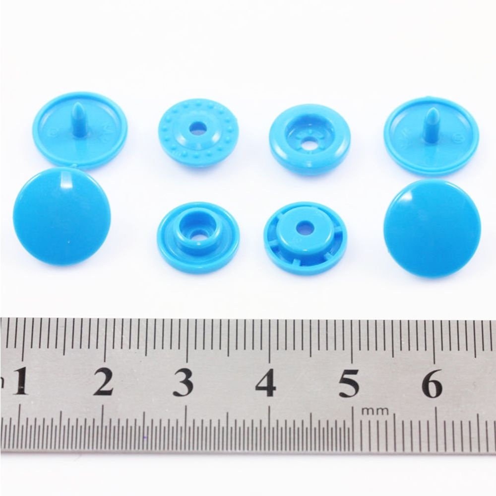 240Sets-24-Color-DIY-Clothes-Plastic-Fasteners-SnapProng-Ring-Fasteners-SnapMetal-Press-Stud-Cloth-T-1543356