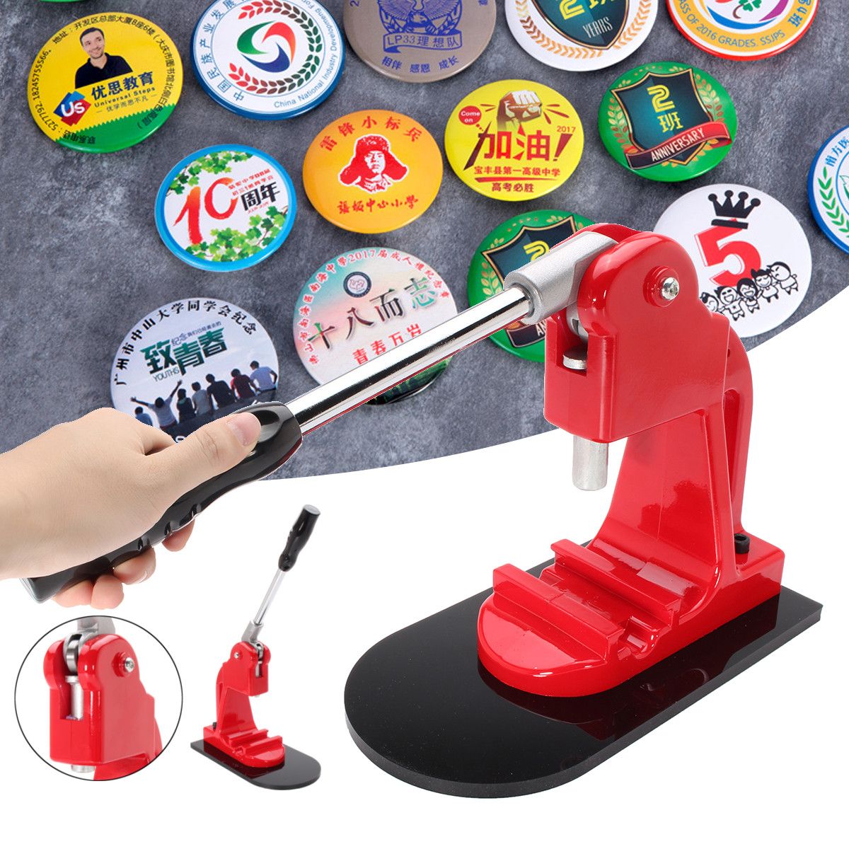 25mm-Red-Metal-Badge-Punch-Press-Pin-Circle-Buttons-Parts-Printing-Mold-Machine-Maker-1240677