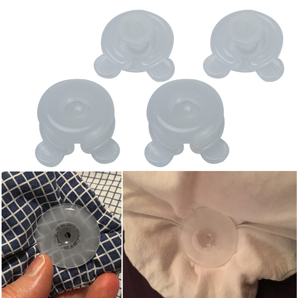 4Pcs-Blankets-Quilt-Bed-Sheet-Clips-Fixer-Durable-Plastic-Leaf-Comforter-Bed-Duvet-Donuts-Holders-1304425