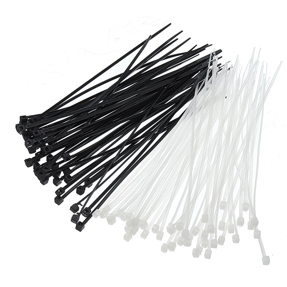 50pcs-White-Black-3x150mm-Cable-Ties-Model-Manufacturing-Tools-1488416