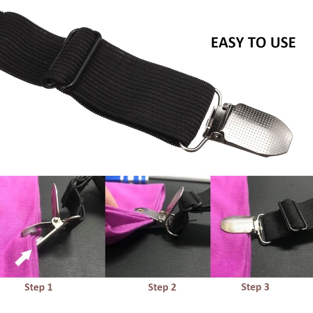 6-Sides-Adjustable-Bed-Fitted-Sheet-Straps-Suspenders-Gripper-Holder-Fasteners-1667850