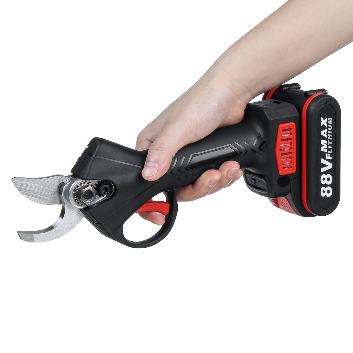 88V-Cordless-Electric-Pruning-Shears-Secateur-Garden-Branch-Cutter--2-Battery-1723153