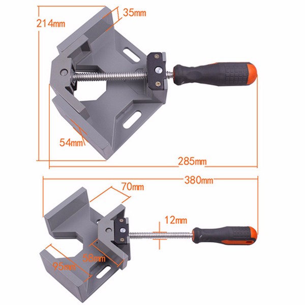 90Degree-Right-Angle-Single-handle-Aluminum-Rectangular-Carbide-Woodworking-Vise-1021902