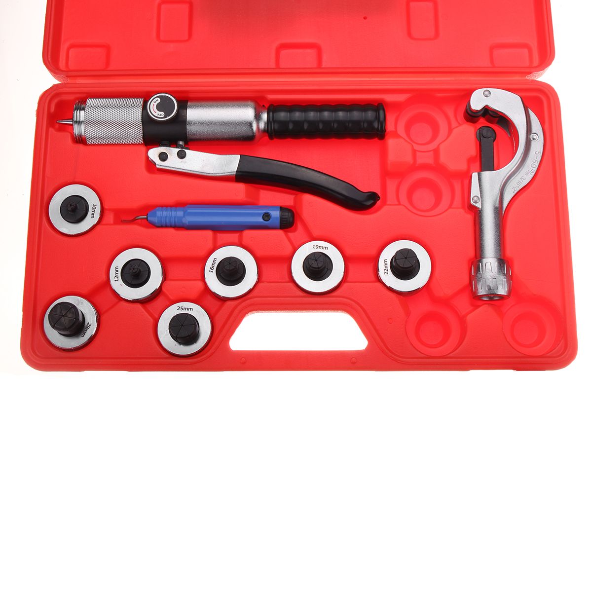 CT-300-7-Lever-Hydraulic-Tubing-Expander-Tool-Swaging-Tools-Kit-HVAC-Tube-Pipe-1356319
