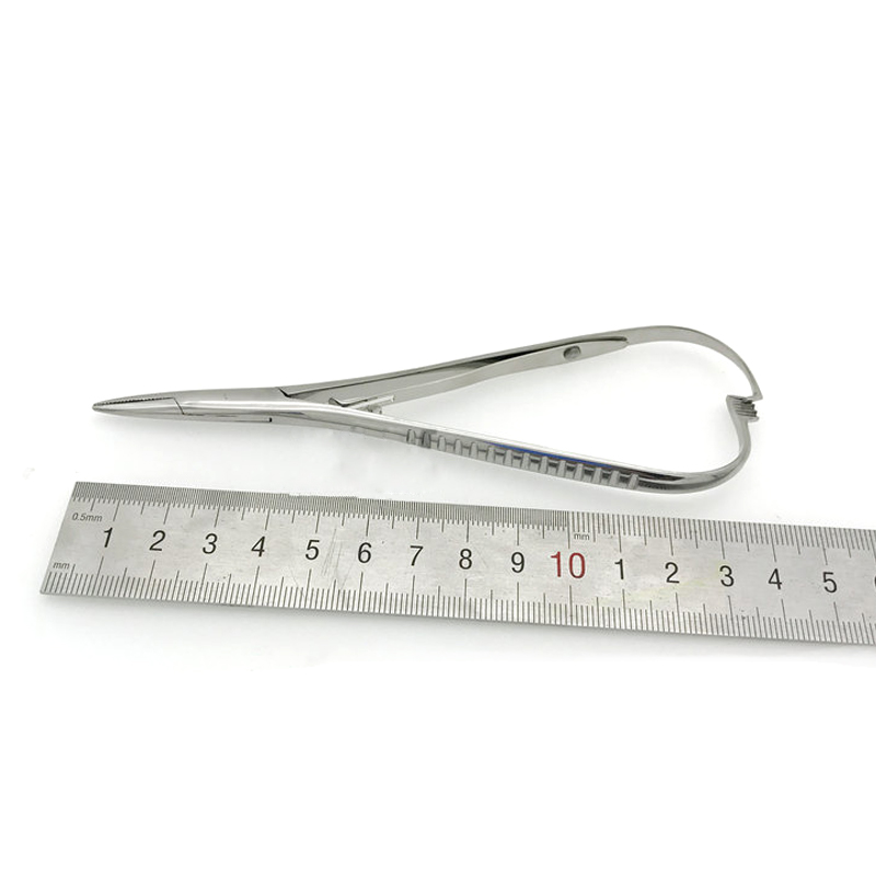 Dental-Stainless-Steel-Needle-Holder-Pliers-14cm-Forceps-Orthodontic-Dentist-Tweezers-1282801