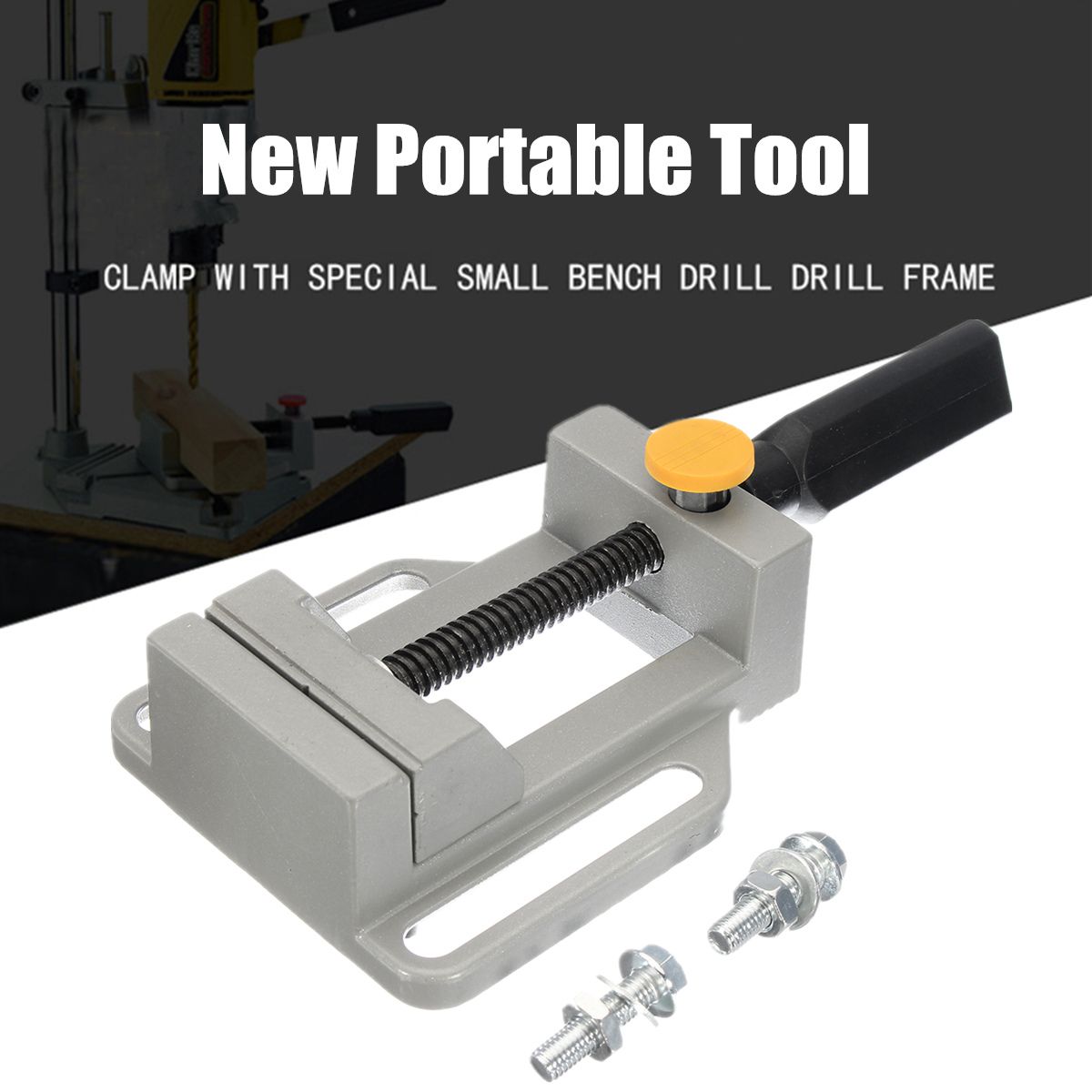 Drill-Press-Vises-Clamp-Bench-Table-Mechanic-Machine-Repair-Tool-DIY-Grinding-1215653