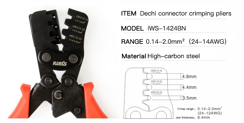 IWISS-Tool-IWS-1424BN-Labor-saving-Crimping-Pliers-For-DELPHI-Car-Waterproof-Connector-Auto-Repair-T-1685246