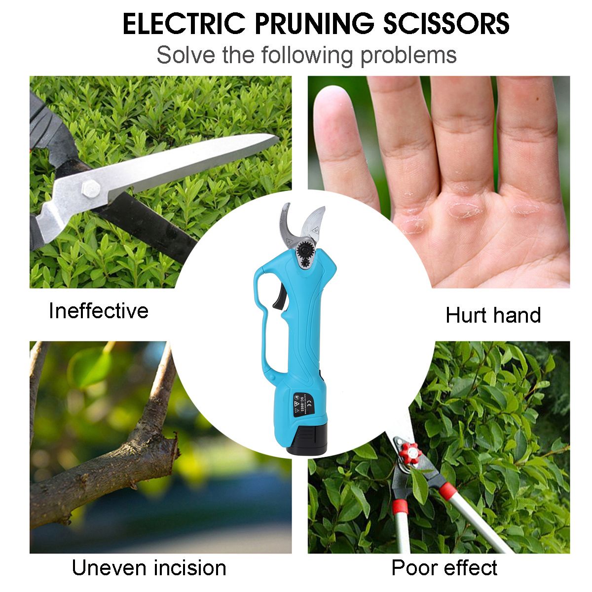 US-Plug-2-Batteries-Rechargeable-Electric-Pruning-Scissors-Branch-Cutter-Garden-Tool-1754560