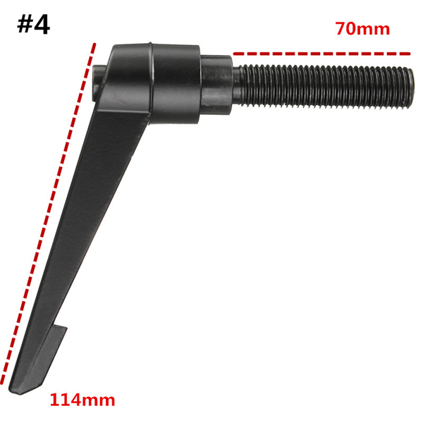 Zinc-Alloy-M16-32-70mm-Male-Thread-Adjustable-Clamp-Handle-Tool-1115007