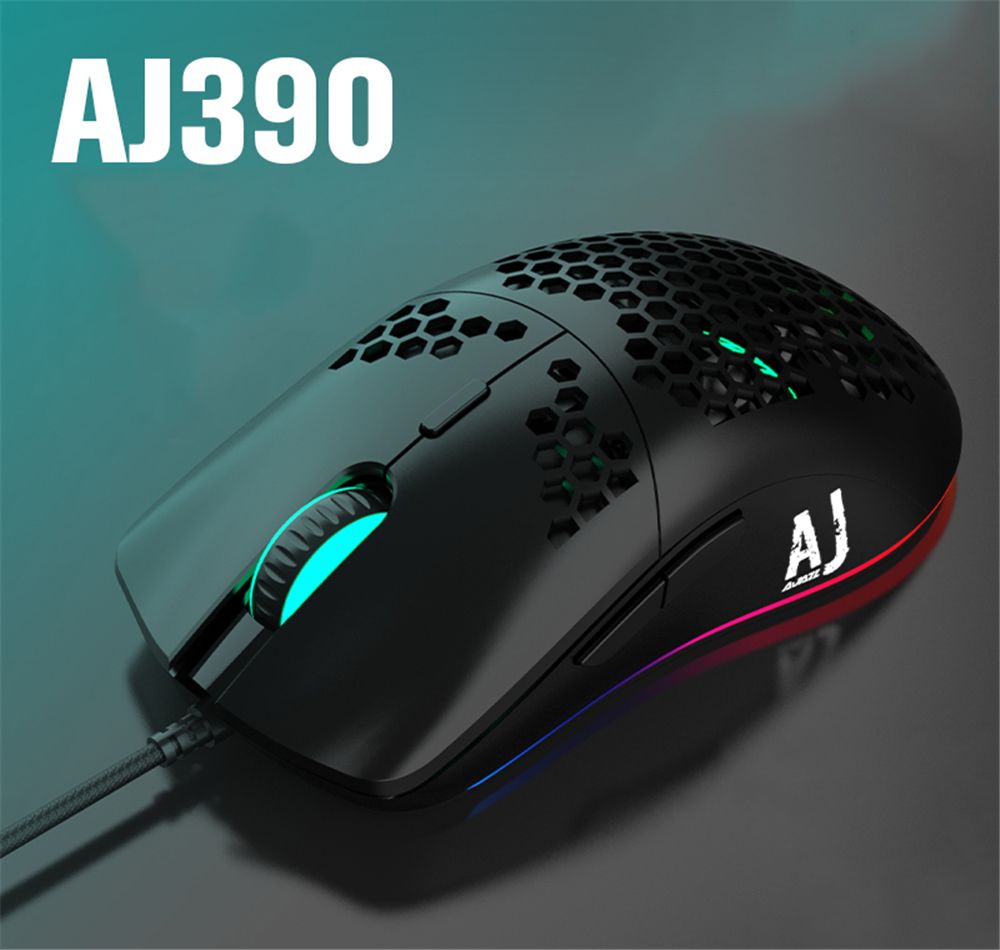 AJAZZ-AJ390-Wired-Gaming-Mouse-Honeycomb-Hollow-16000DPI-7-Buttons-USB-Wired-Mouse-with-6-Colors-LED-1696834