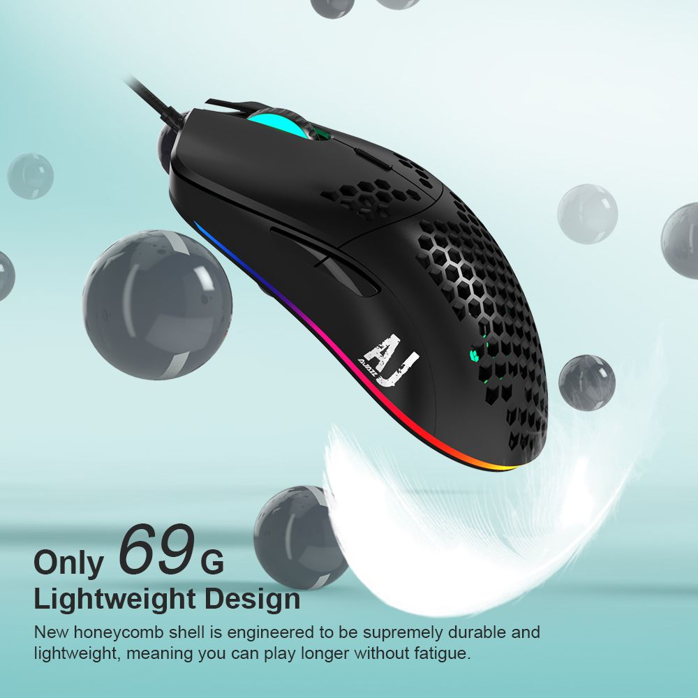 AJAZZ-AJ390-Wired-Gaming-Mouse-Honeycomb-Hollow-16000DPI-7-Buttons-USB-Wired-Mouse-with-6-Colors-LED-1696834