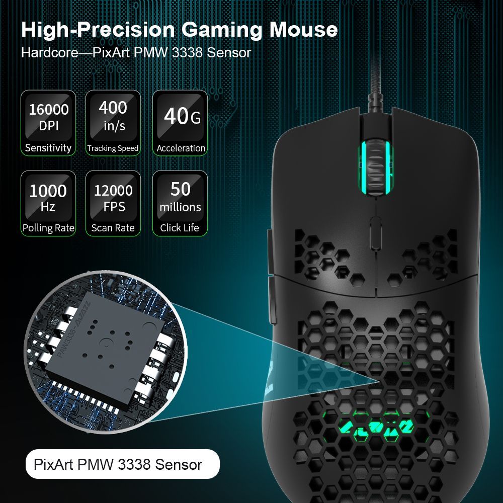 AJAZZ-AJ390-Wired-Gaming-Mouse-Honeycomb-Hollow-16000DPI-7-Buttons-USB-Wired-Mouse-with-6-Colors-LED-1696834