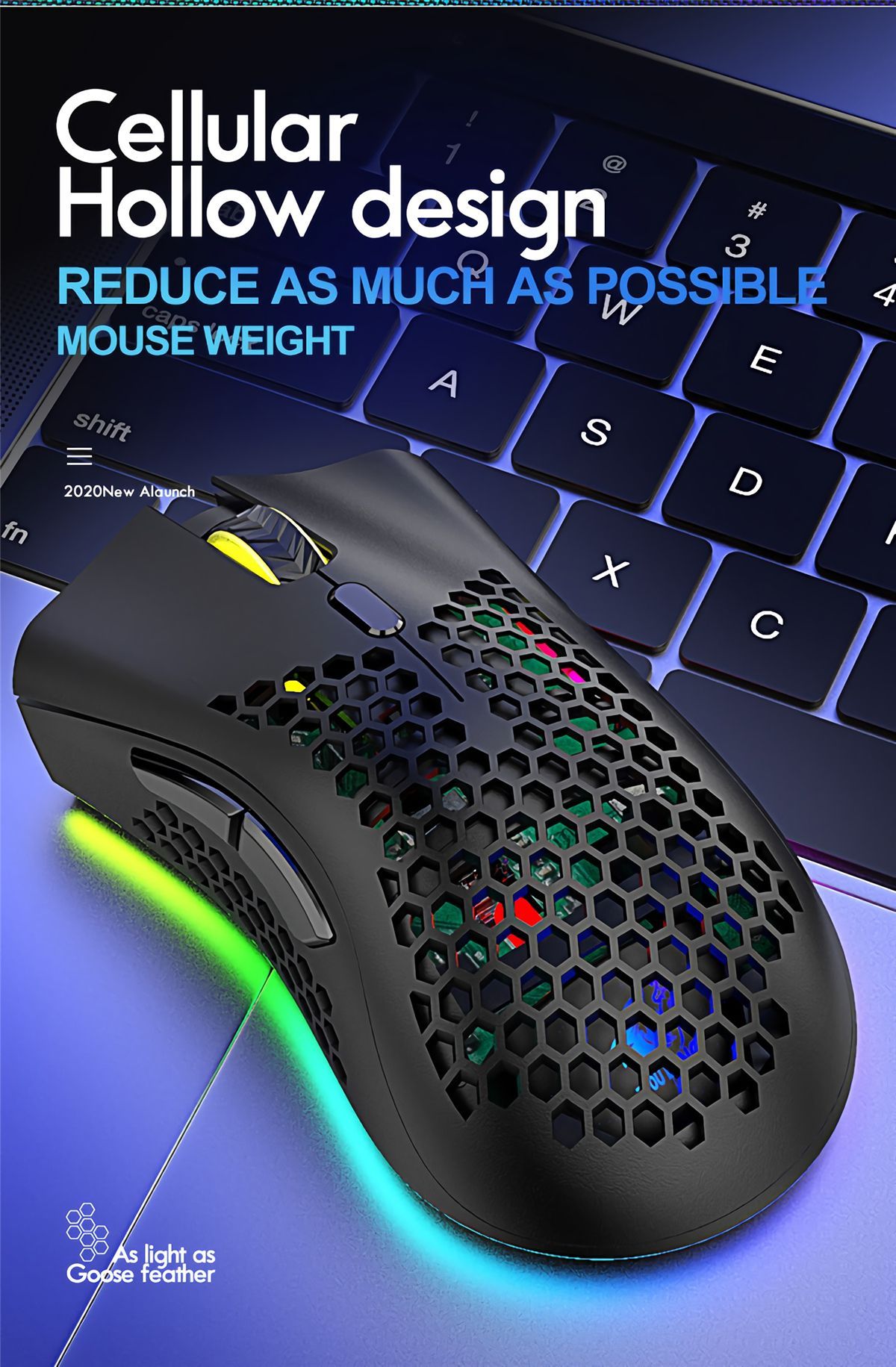 Free-wolf-X3-24G-Wireless-Rechargeable-Mouse-Hollow-Honeycomb-2400DPI-7-Buttons-Ergonomic-RGB-Optica-1738303