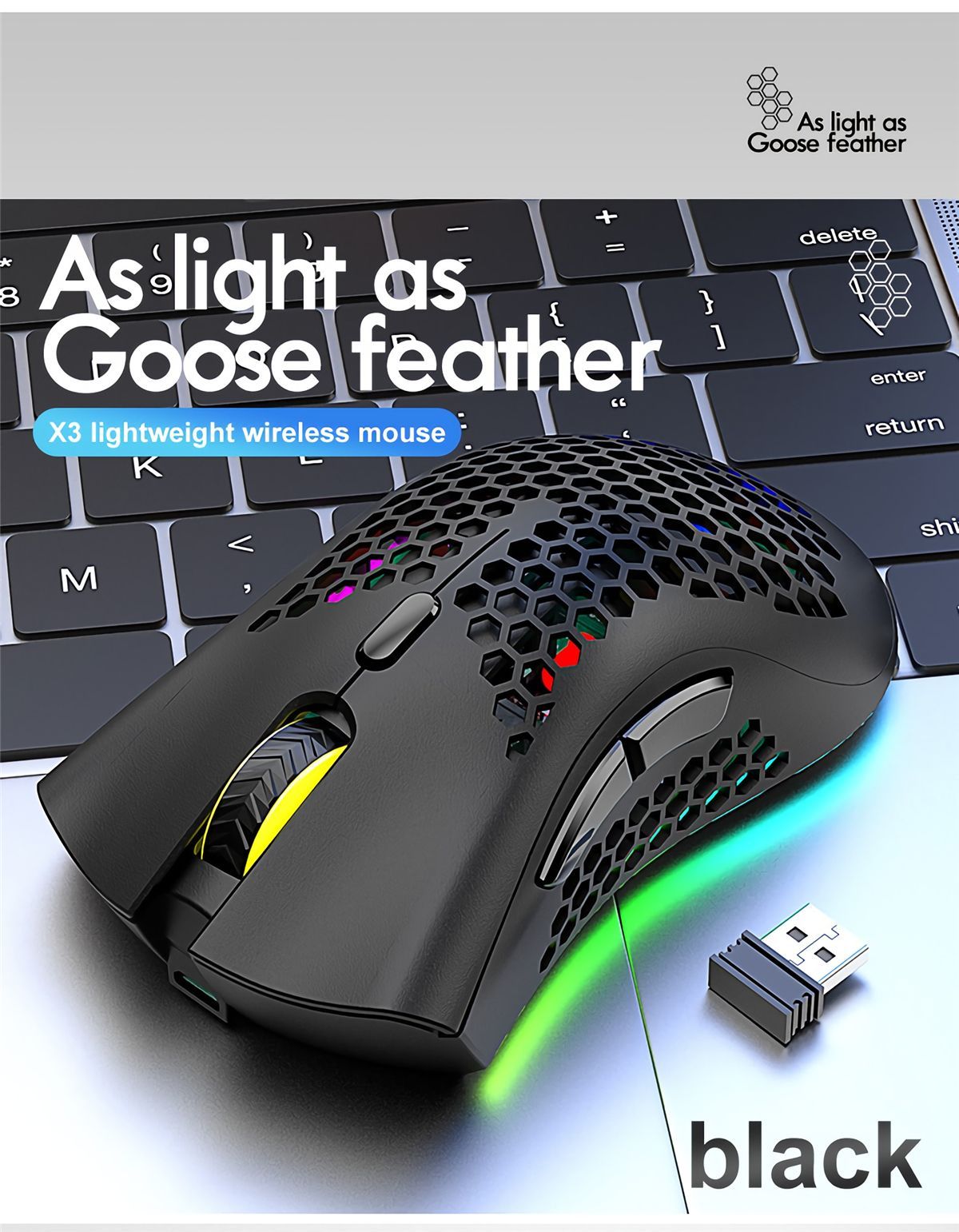 Free-wolf-X3-24G-Wireless-Rechargeable-Mouse-Hollow-Honeycomb-2400DPI-7-Buttons-Ergonomic-RGB-Optica-1738303