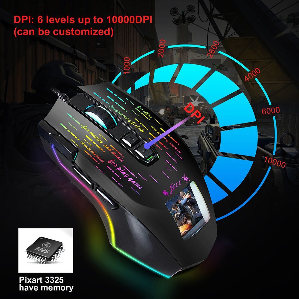 HXSJ-J500-Wired-Gaming-Mouse-USB-RGB-Game-Mouse-with-Display-Screen-6-Adjustable-DPI-for-Desktop-Com-1711034