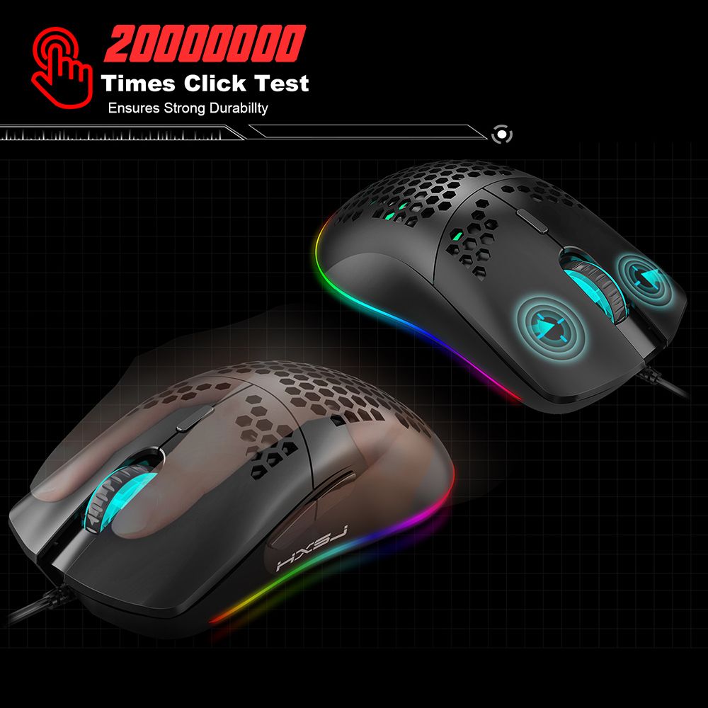 HXSJ-J900-Wired-Gaming-Mouse-Honeycomb-Hollow-RGB-Game-Mouse-with-Six-Adjustable-DPI-Ergonomic-Desig-1711038