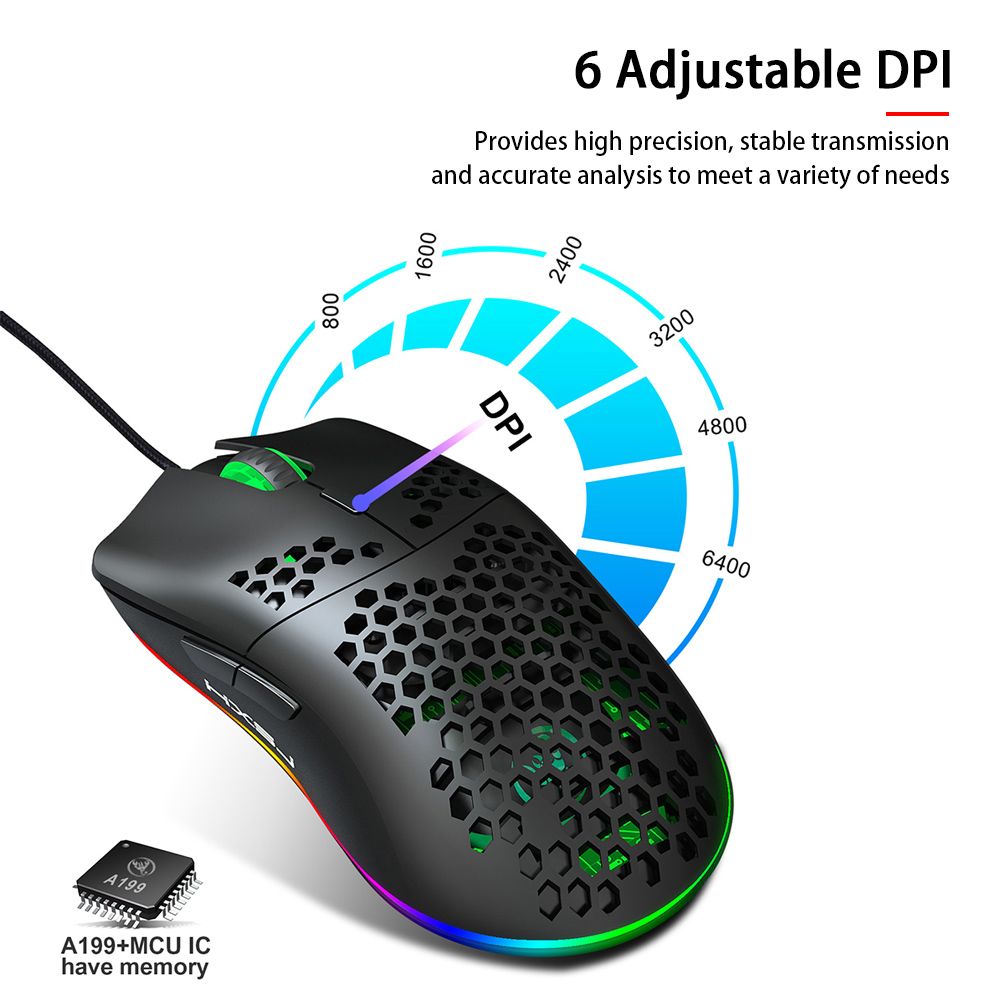 HXSJ-J900-Wired-Gaming-Mouse-Honeycomb-Hollow-RGB-Game-Mouse-with-Six-Adjustable-DPI-Ergonomic-Desig-1711038