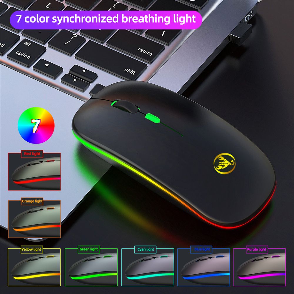 HXSJ-T18-Wireless-Rechargeable-Mouse-bluetooth-5124G-Dual-Mode-1600DPI-Mute-Button-RGB-Backlight-Opt-1720368