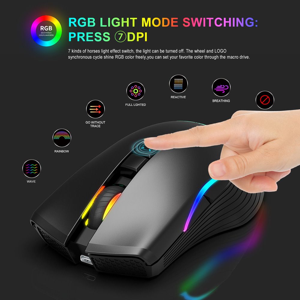 HXSJ-T26-24GHz-Wireless-Rechargeable-Mouse-2400DPI-Optical-Office-Business-RGB-Gaming-Mouse-with-USB-1729452