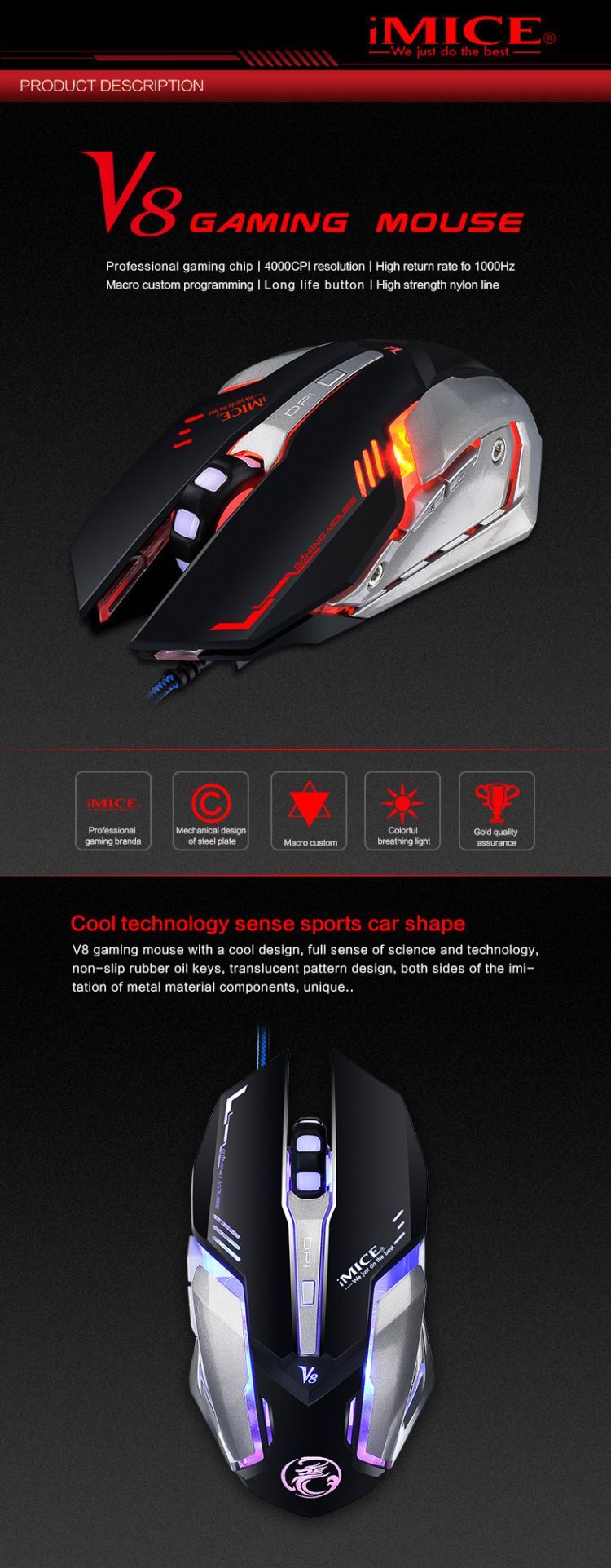IMICE-V8-USB-Wired-RGB-Gaming-Mouse-4000DPI-Macro-Programming-6D-Optical-Mechannical-Computer-Gamer--1622474