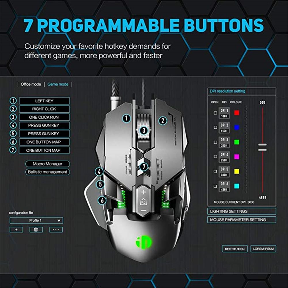 INPHIC-PG1-Wired-Gaming-Mouse-PAW3212-Engine-7200DPI-Equiped-With-Weights-RGB-Lighting-12-Programmab-1735028