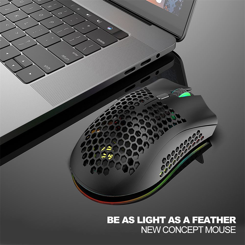 K-snake-BM600-24G-Wireless-Rechargeable-Mouse-Hollow-Honeycomb-1600DPI-7-Buttons-Ergonomic-RGB-Optic-1735919