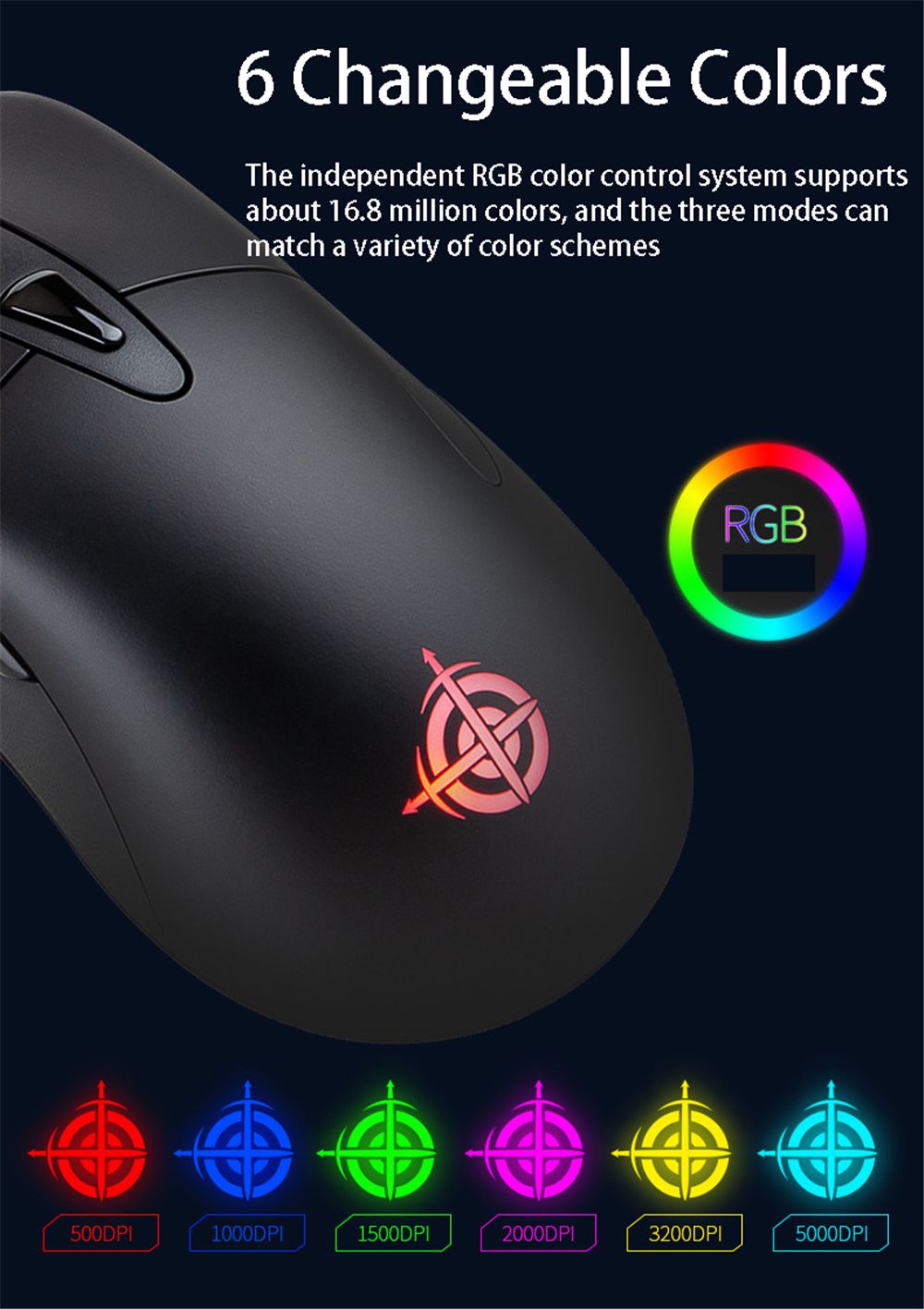 MAGIC-REFINER-MG12-Wired-Gaming-Mouse-6-Buttons-5000-DPI-Adjust-Programmable-RGB-Backlit-Optical-Mou-1749736