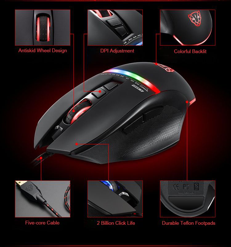 Motospeed-V10-4000DPI-Matte-Surface-USB-Wired-LED-Backlit-Optical-Gaming-Mouse-1125258