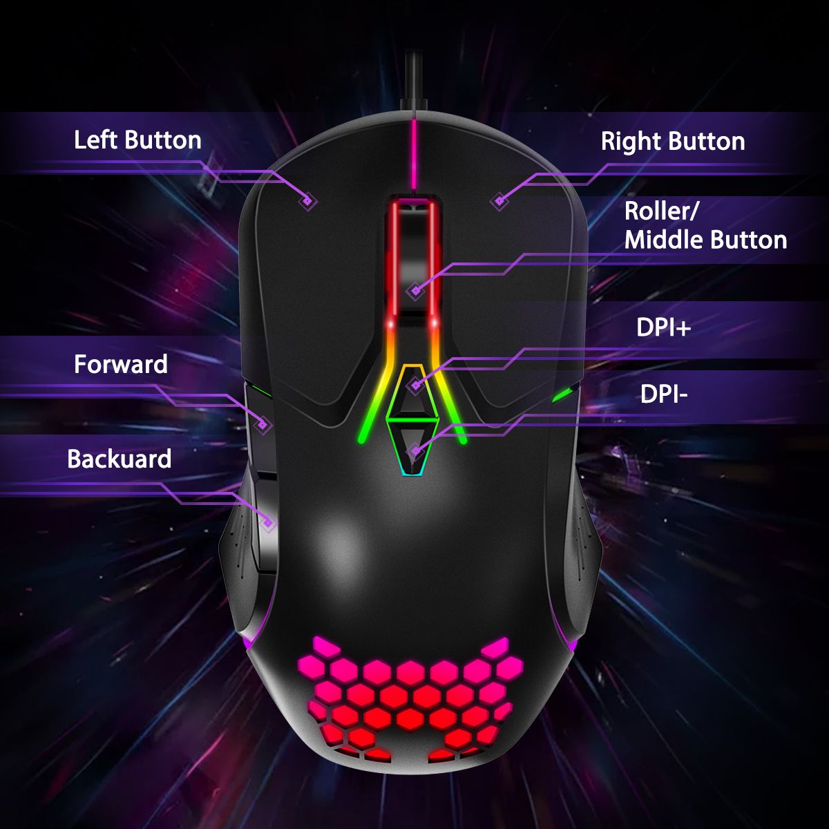 ONIKUMA-CW902-Wired-Gaming-Mouse-6400DPI-RGB-Backlight-Computer-Mouse-Hollow-Honeycomb-Mice-for-Comp-1738423