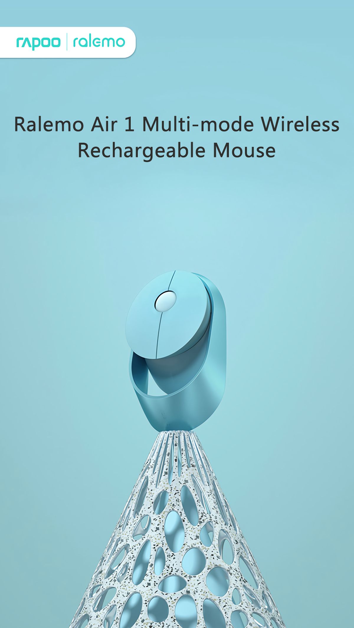 Rapoo-Ralemo-Air-1-Wireless-bluetooth-Mouse-Rechargeable-bluetooth-50--30--24G-Multi-mode-1600DPI-Si-1751347