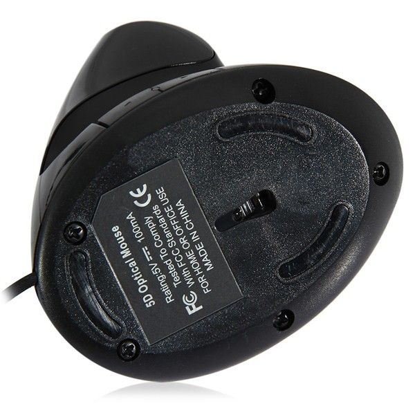 Wowpen-joy-5D-24GHz-Wired-USB-Vertical-Optical-Mouse-BLACK-1025565