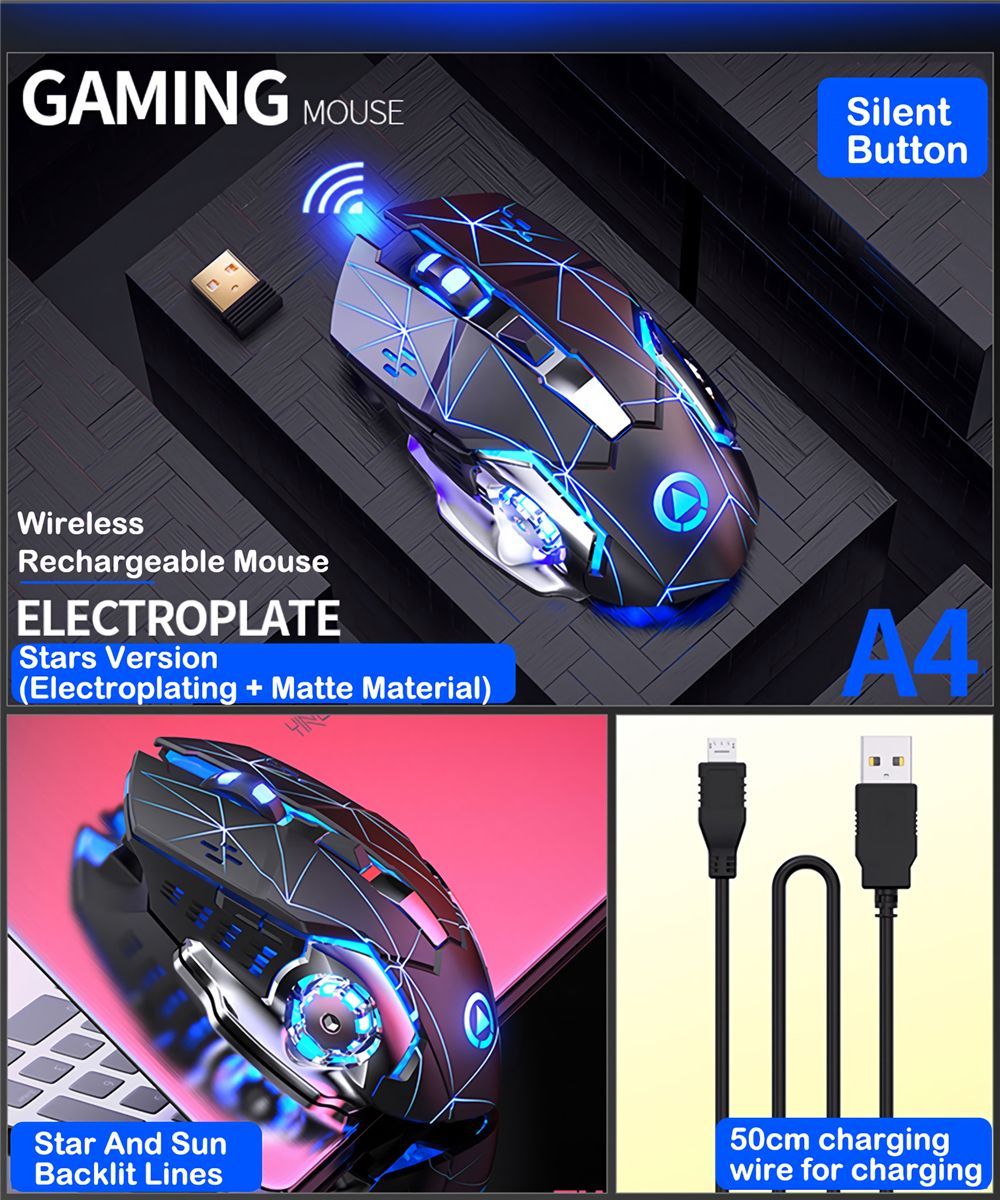 YINDIAO-A4-24G-Wireless-Gaming-Mouse-Ergonomic-6-Buttons-LED-1600DPI-Computer-Rechargeable-Gamer-Mic-1730961